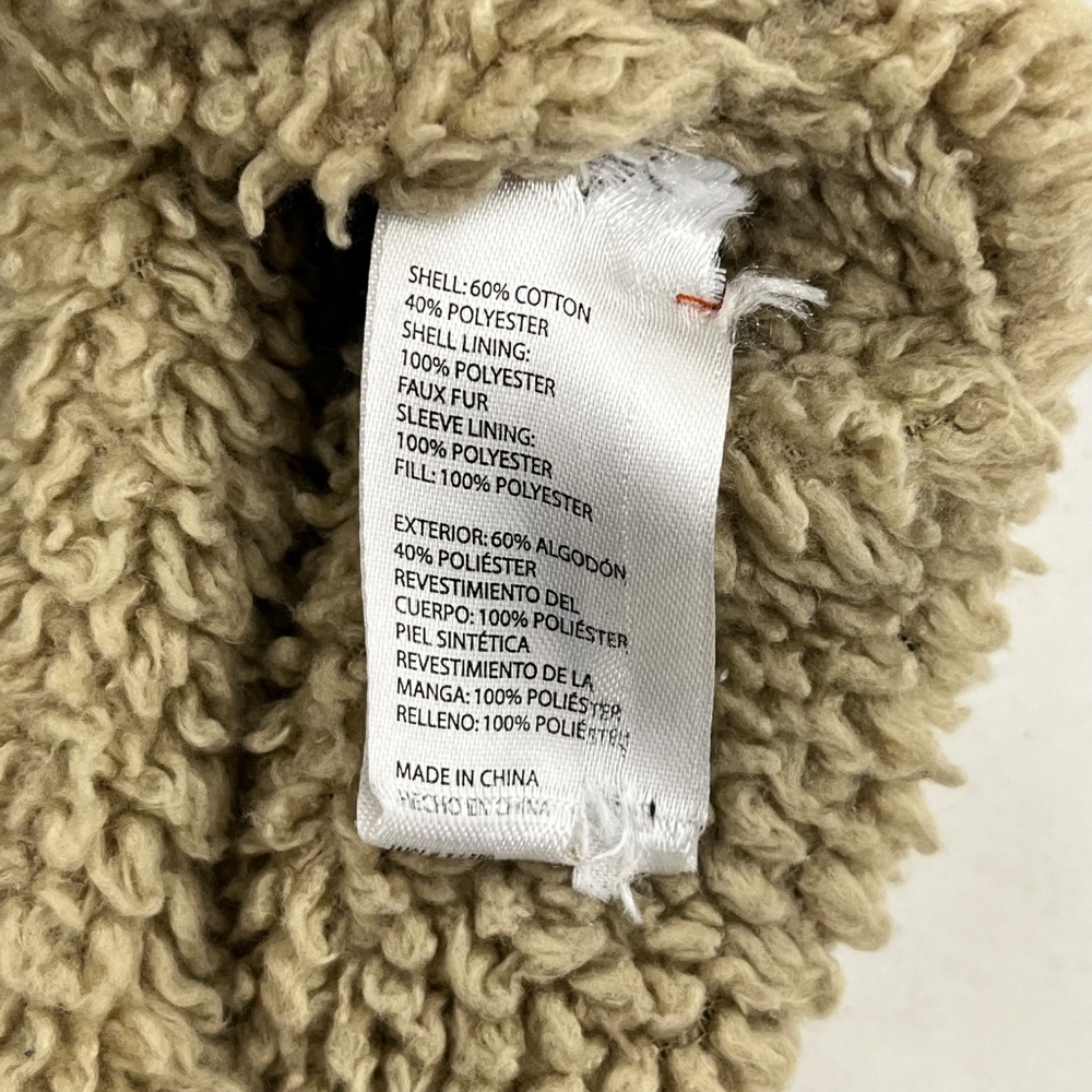 Vintage Weatherproof Mens Size L Button Up Jacket Red Blue Plaid Flannel Pockets - Picture 7 of 11